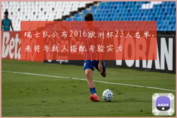 瑞士队公布2016欧洲杯23人名单，老将与新人搭配考验实力